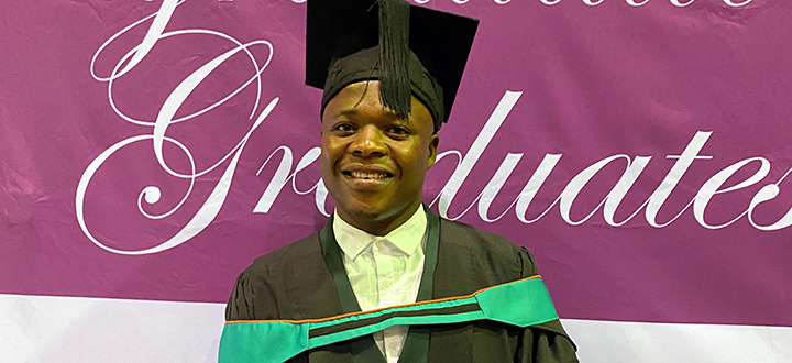 A triumph in books and rhythms: Maskandi music sensation graduates from Unisa